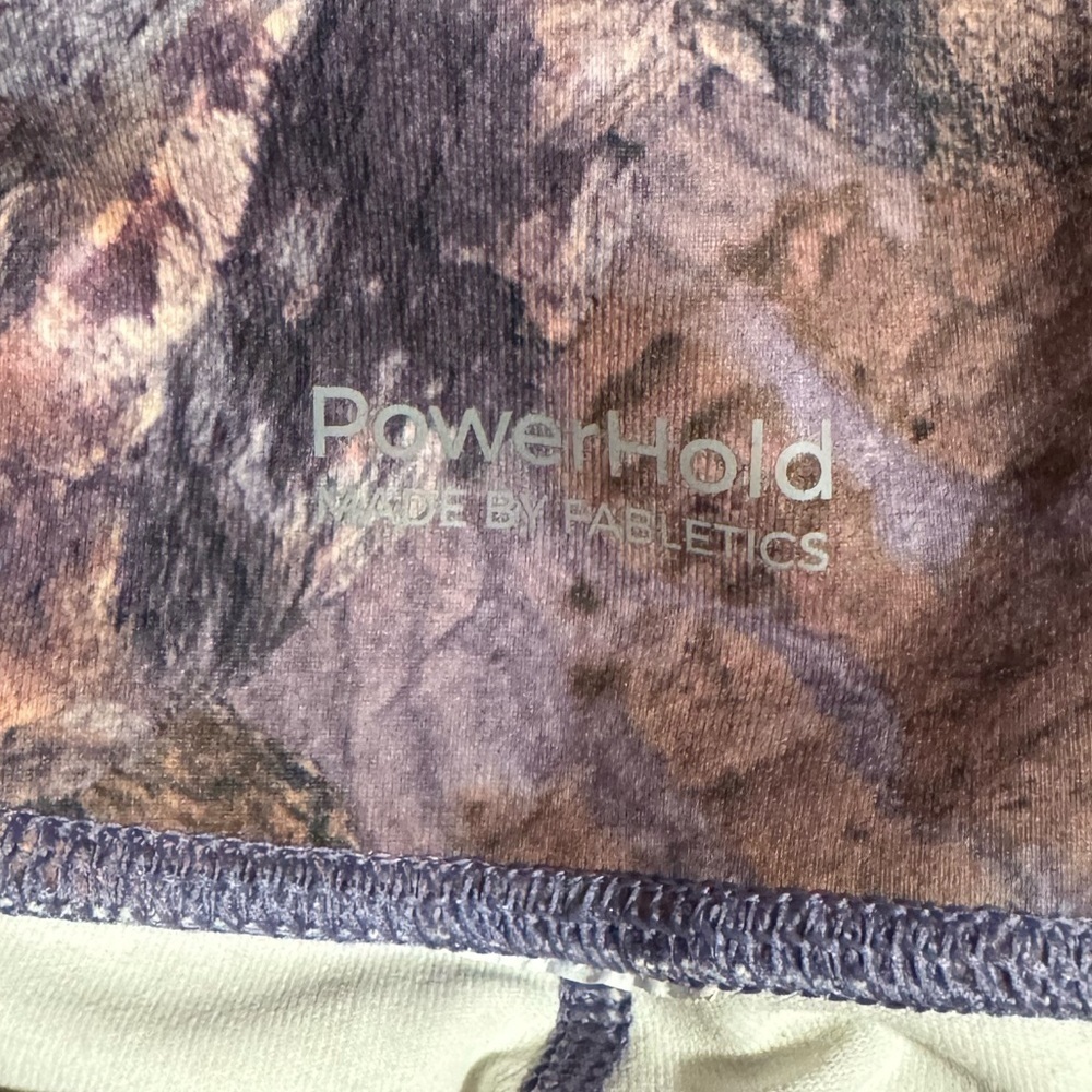 Women’s Fabletics Powerhold high waist Orchid Moon Rock leggings Size Small - Picture 5 of 5